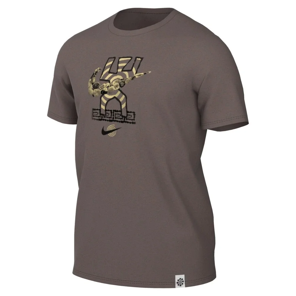 Nike Men's Dri-Fit T-Shirt Training‎ Activewear Basketball Performance, Grey